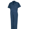 Red Kap Long Sleeve Poplin Speedsuit - Navy Blue